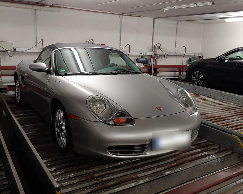 Gebraucht Porsche 986 Boxster 220 PS (161 kW) 2001 Silber Cabrio