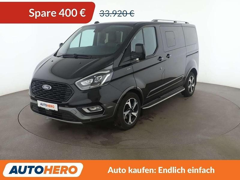 Agate black Gebraucht 2021 Ford Tourneo Custom Active Van | 33.520 € (Superpreis) - Bild 1/3