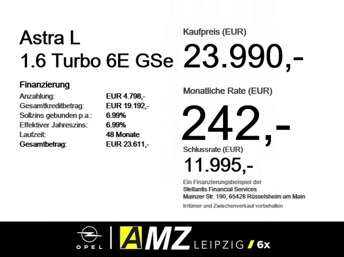 Gebraucht Opel Astra GSe 224 PS (164 kW) 2023 Weiß Kleinwagen