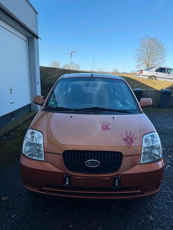 Gebraucht Kia Picanto 65 PS (47 kW) 2007 Orange Kleinwagen