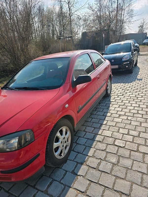 Gebraucht Opel Astra 2003 Rot Limousine