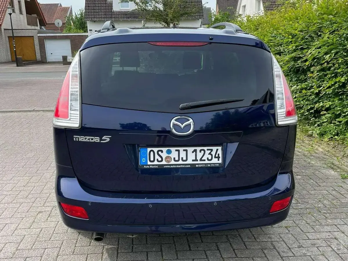 Gebraucht Mazda 5 145 PS (106 kW) 2009 Blau Van / Kleinbus