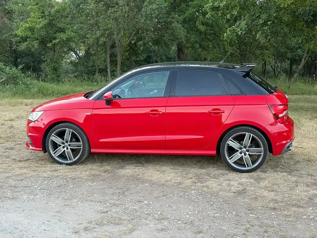 Gebraucht Audi A1 S-Line 90 PS (66 kW) 2017 Rot Kleinwagen