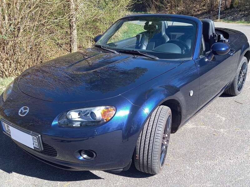 Blau Gebraucht 2008 Mazda MX5 Energy Cabrio | 7.500 € (Guter Preis) - Bild 1/4