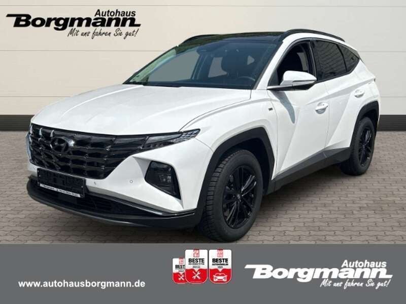 Weiss Gebraucht 2023 Hyundai Tucson Turbo SUV | 31.990 € (Fairer Preis) - Bild 1/4