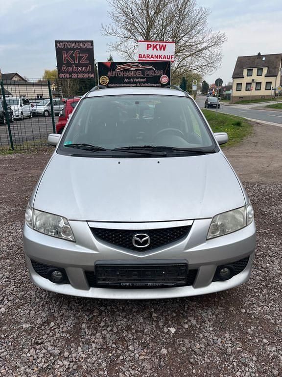Gebraucht Mazda Premacy Active 101 PS (74 kW) 2005 Silber Van / Kleinbus