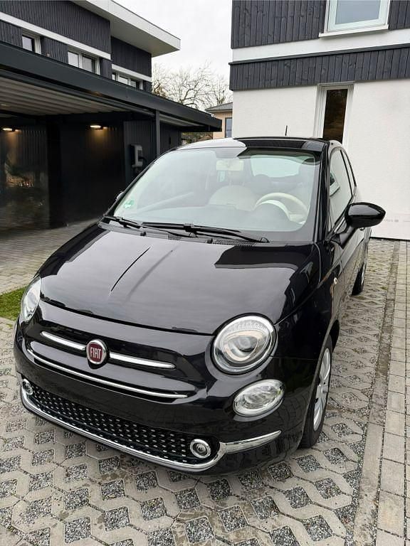 Schwarz Gebraucht 2018 Fiat 500 Lounge Limousine | 12.500 € (Fairer Preis) - Bild 1/4