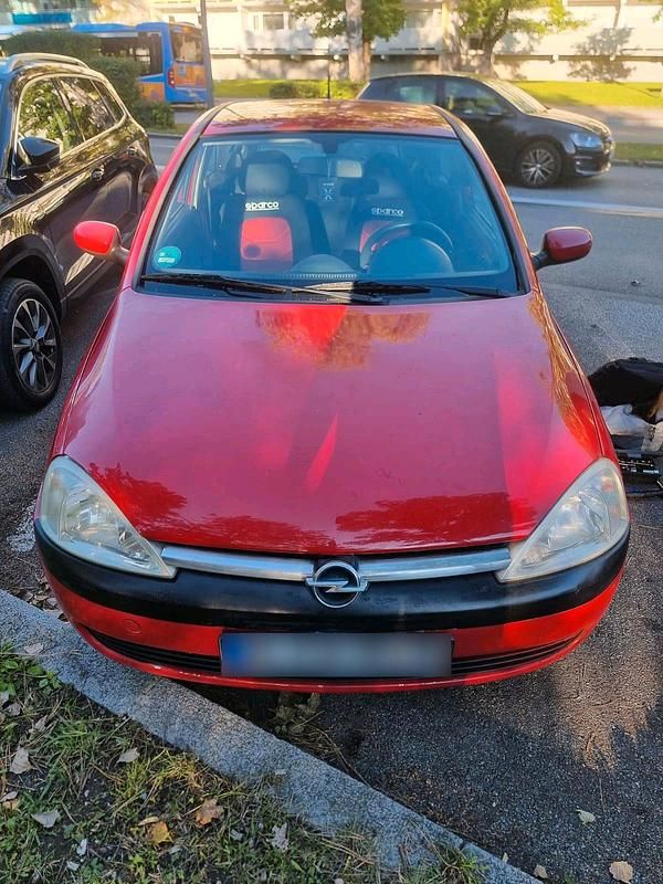 Gebraucht Opel Corsa 58 PS (42 kW) 2002 Rot Kleinwagen