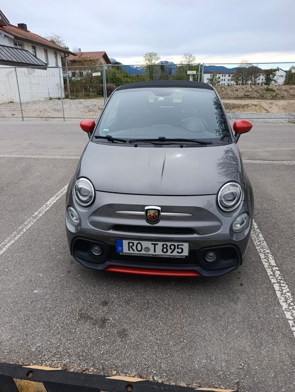 Silber Gebraucht 2017 Abarth 595C Cabrio | 14.999 € (Guter Preis) - Bild 1/4