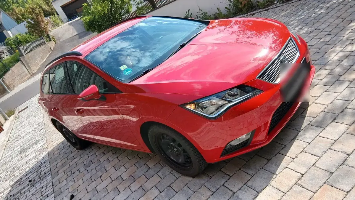 Gebraucht Seat Leon ST 150 PS (110 kW) 2014 Rot Kombi