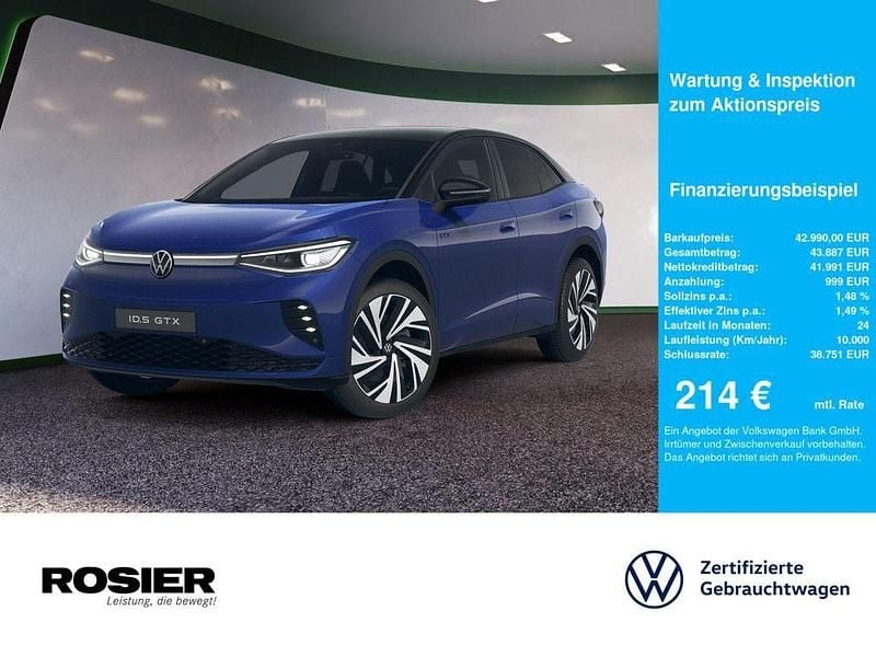 Gebraucht VW ID.5 GTX 250 kW (340 PS) 2025 Blau / blue dusk SUV