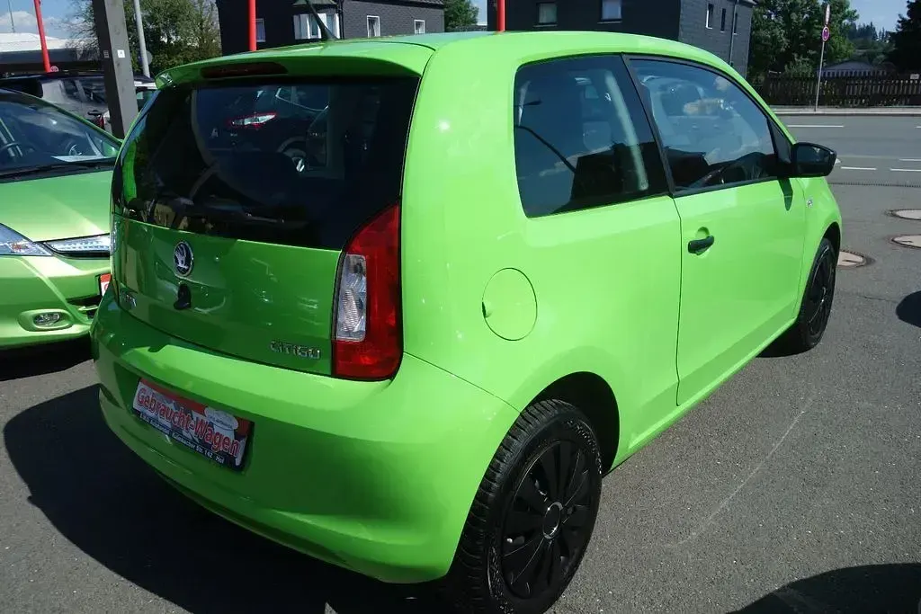 Gebraucht Skoda Citigo Active 60 PS (44 kW) 2018 Grün Kleinwagen