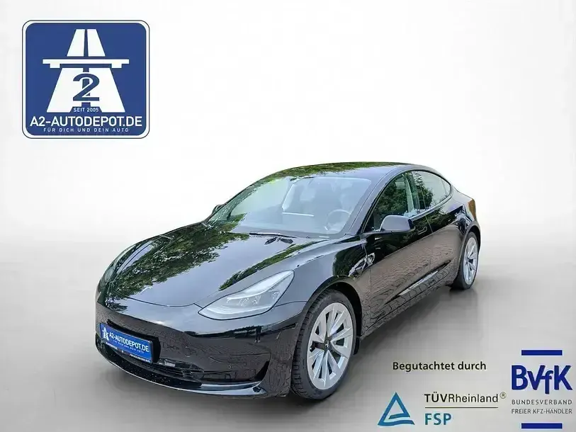 Gebraucht Tesla Model 3 Standard Range Plus 239 kW (325 PS) 2021 Schwarz Limousine