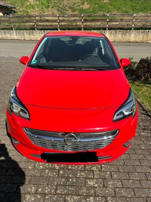 Gebraucht Opel Corsa Edition 101 PS (74 kW) 2017 Rot Kleinwagen
