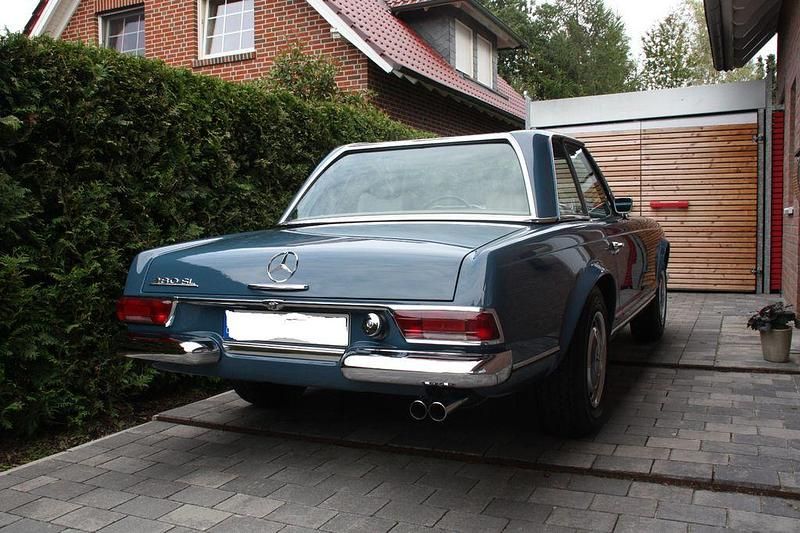 Gebraucht Mercedes SL280 170 PS (125 kW) 1969 Blau Cabrio