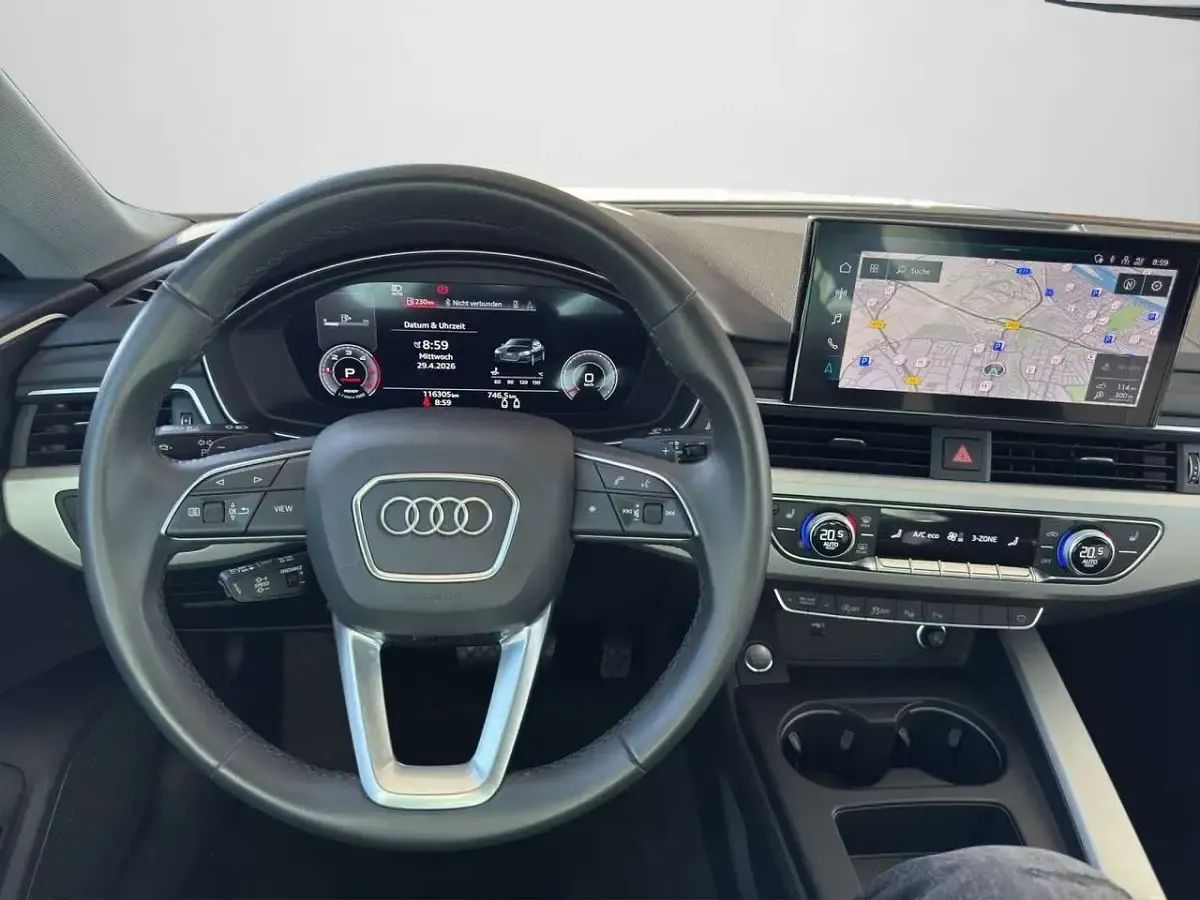 Gebraucht Audi A5 Advanced Plus 286 PS (210 kW) 2022 Ibisweiß Coupé