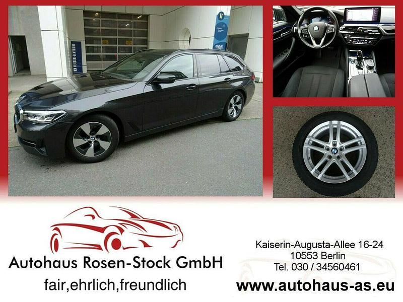 Sophistograu brillanteffekt met (metallic) Gebraucht 2020 BMW 520 Shadowline Kombi | 26.900 € (Fairer Preis) - Bild 1/4
