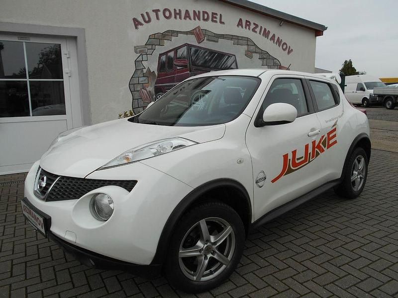 Weiß Gebraucht 2011 Nissan Juke Acenta SUV | 8.990 € (Fairer Preis) - Bild 1/4