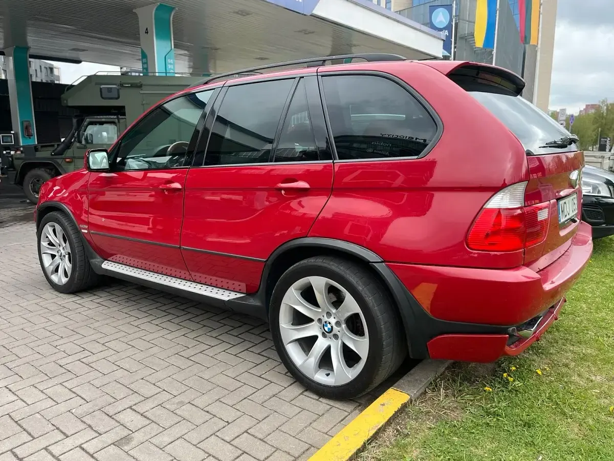 Używany BMW X5 350 KM (257 kW) 2007 Czerwony SUV