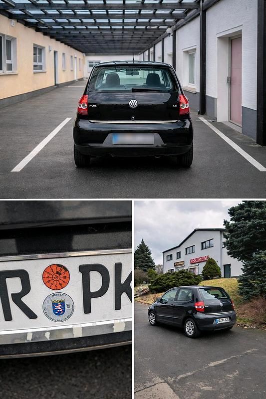 Gebraucht VW Fox 75 PS (55 kW) 2006 Schwarz Kleinwagen