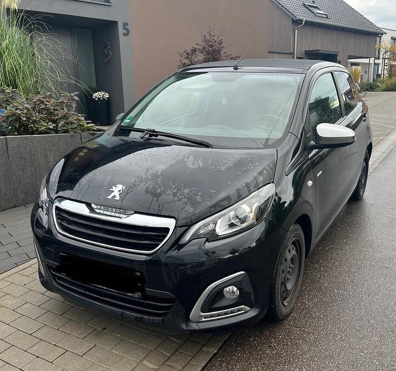 Schwarz Gebraucht 2019 Peugeot 108 Kleinwagen | 7.250 € (Fairer Preis) - Bild 1/4