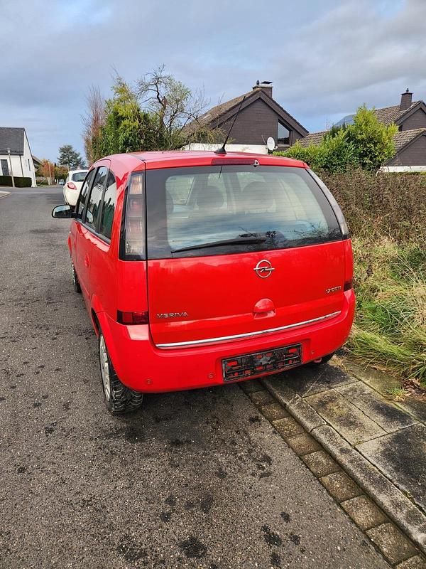 Gebraucht Opel Meriva 99 PS (72 kW) 2008 Rot Van / Kleinbus