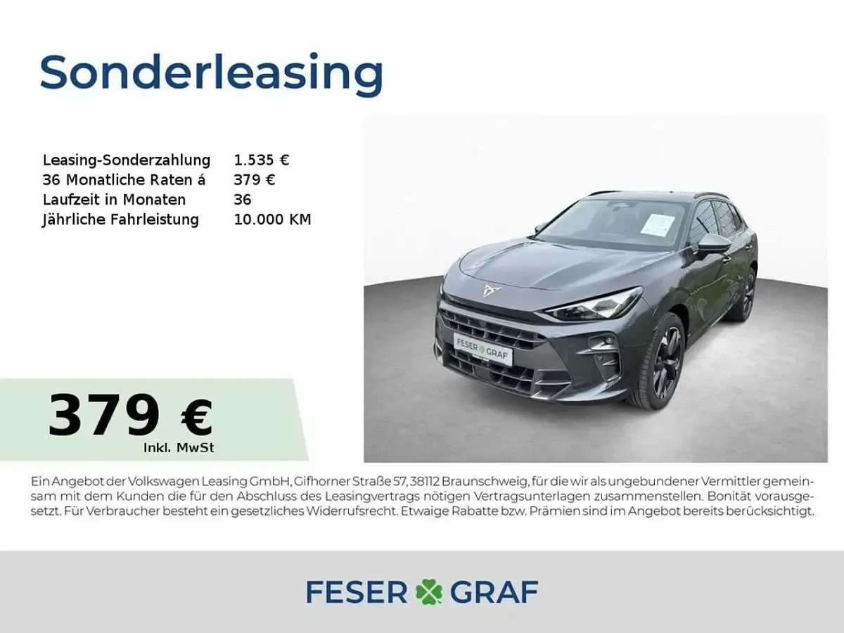 Nuova Cupra Terramar 150 CV (110 kW) 2026 Grigio SUV