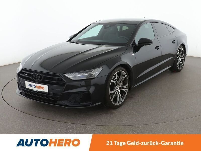 Schwarz Gebraucht 2020 Audi A7 S-Line Kleinwagen | 45.190 € (Fairer Preis) - Bild 1/3