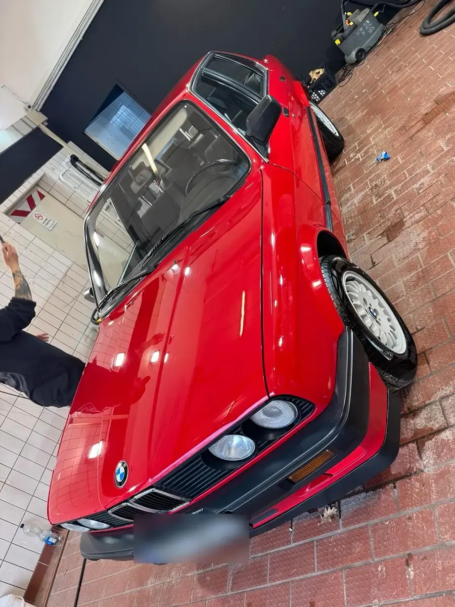 Usata BMW 316 1988 Rosso Berlina