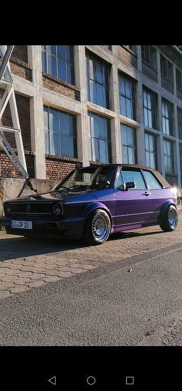 Violet Gebraucht 1991 VW Golf Cabriolet Cabrio | 10.699 € - Bild 1/4