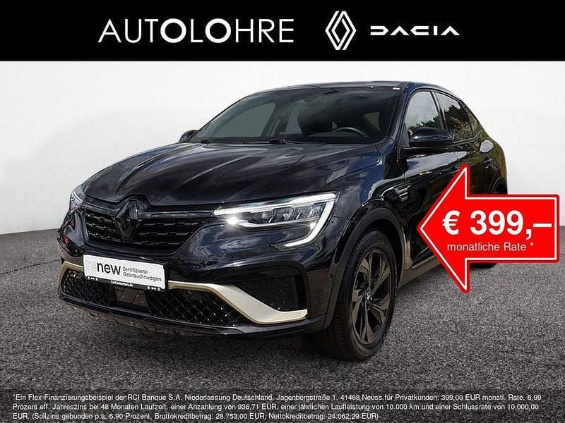 Schwarz (metallic) Gebraucht 2023 Renault Arkana Engineered SUV | 24.999 € (Guter Preis) - Bild 1/4