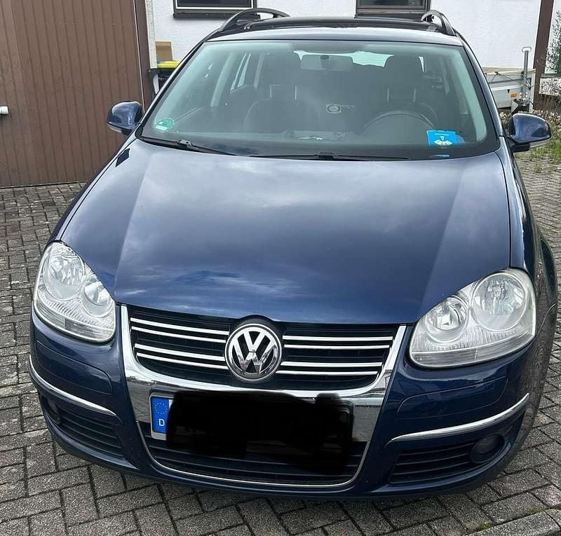 Blau Gebraucht 2009 VW Golf VI Kombi | 2.000 € (Guter Preis) - Bild 1/4