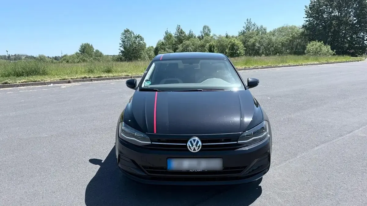 Second-hand VW Polo Edition 95 CP (69 kW) 2018 Negru Hatchback
