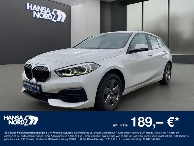 Weiss / alpinweiss Gebraucht 2022 BMW 118 Advantage Kleinwagen | 18.250 € (Guter Preis) - Bild 1/4
