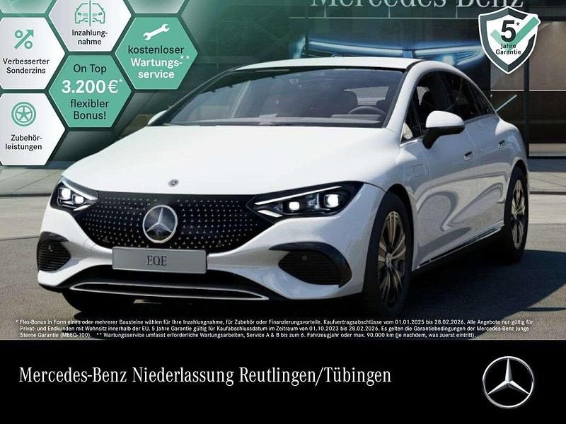 Polarweiß Gebraucht 2024 Mercedes EQE350 Avantgarde Limousine | 47.590 € (Superpreis) - Bild 1/3