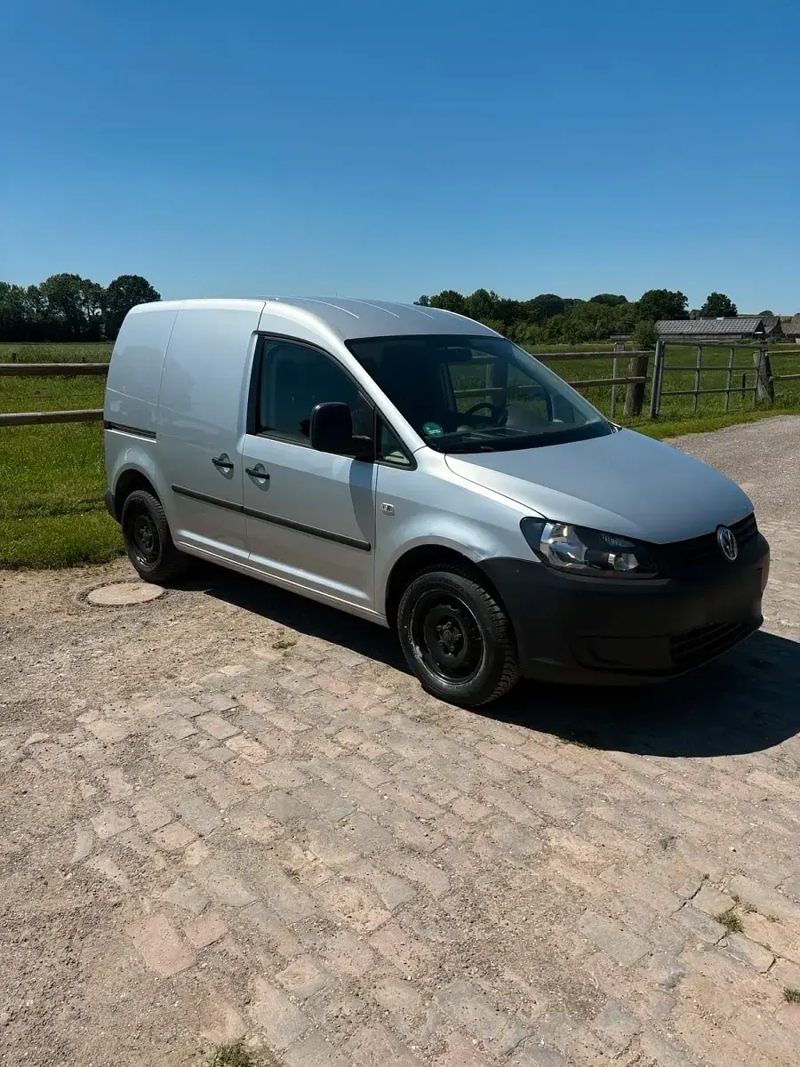 Gebraucht VW Caddy 102 PS (75 kW) 2014 Silber Van / Kleinbus