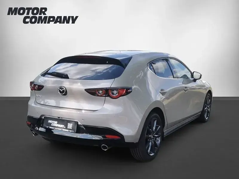 Neu Mazda 3 Exclusive-Line 140 PS (102 kW) 2025 Beige Limousine
