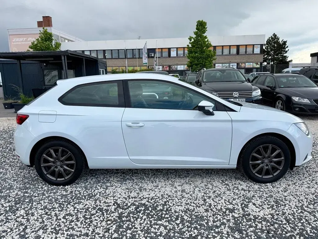 Gebraucht Seat Leon SC Reference 86 PS (63 kW) 2014 Weiß Kleinwagen