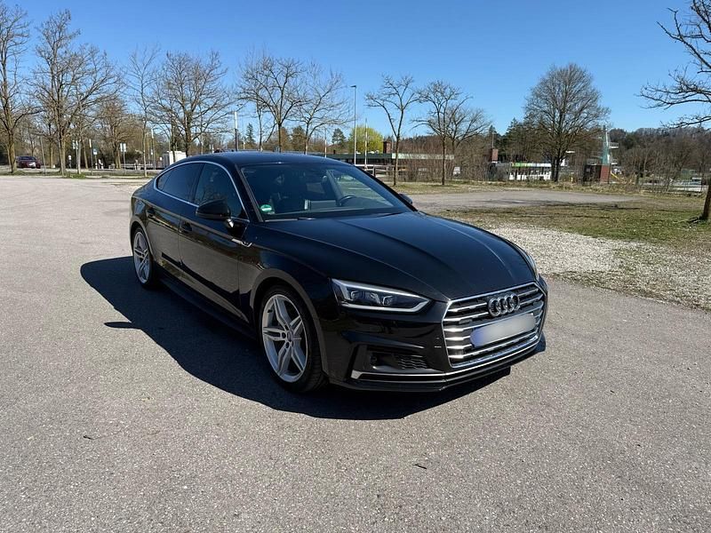 Second-hand Audi A5 S-Line 218 CP (160 kW) 2017 Negru Coupe