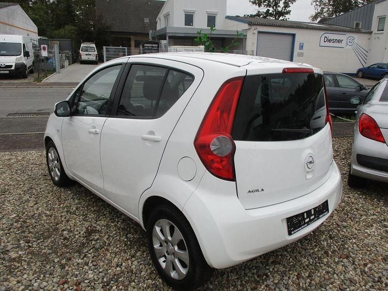 Gebraucht Opel Agila Edition 65 PS (47 kW) 2010 Weiß Kleinwagen