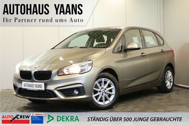 Platinsilber metallic Gebraucht 2015 BMW 218 Active Tourer Performance Van / Kleinbus | 15.899 € (Etwas zu teuer) - Bild 1/4