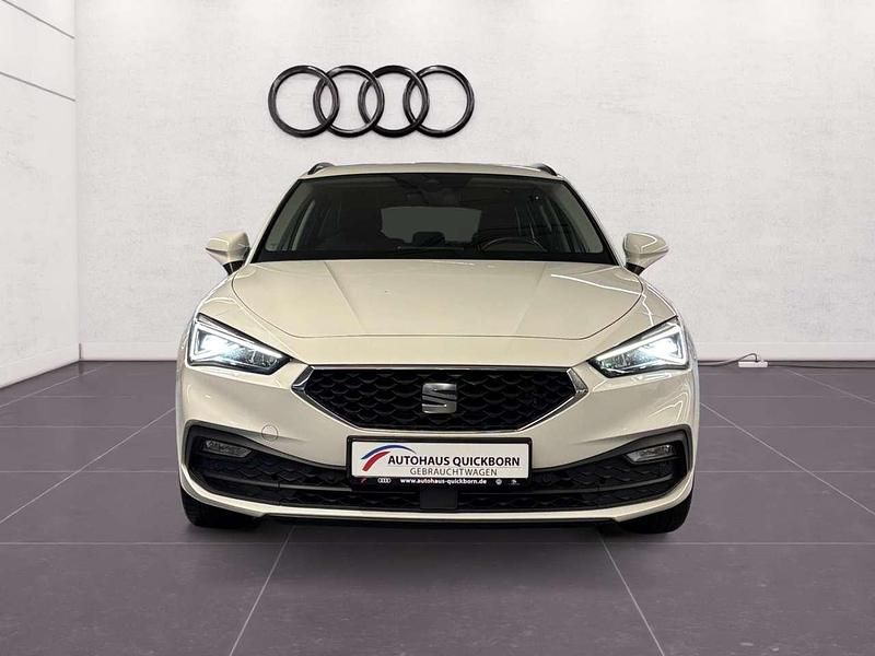 Gebraucht Seat Leon Style 150 PS (110 kW) 2022 Candy weiss Kombi