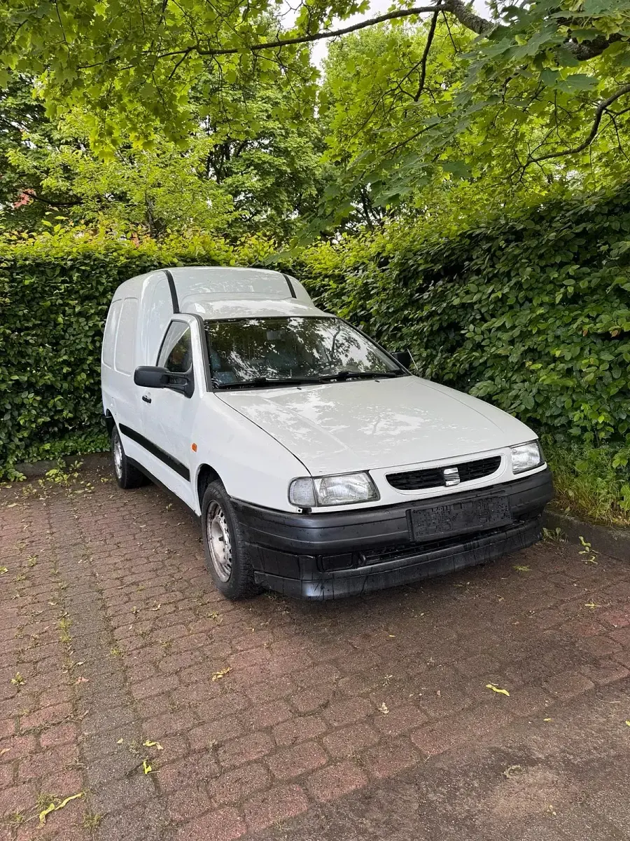 Gebraucht VW Caddy 64 PS (47 kW) 1998 Weiß Van / Kleinbus