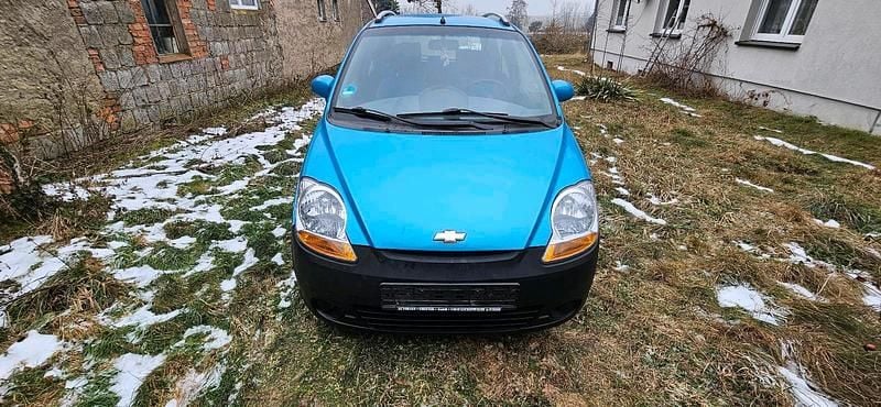 Blau Gebraucht 2008 Chevrolet Matiz Kleinwagen | 800 € (Guter Preis) - Bild 1/4