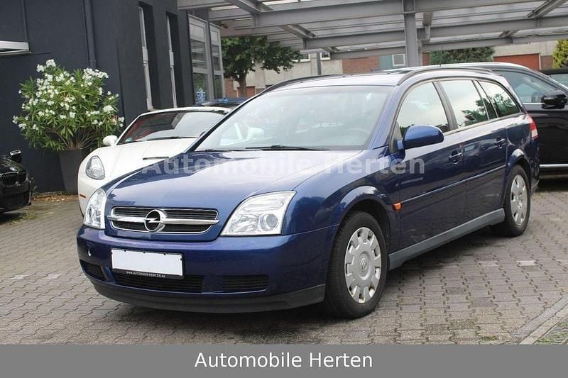 Blau Gebraucht 2004 Opel Vectra Kombi | 1.450 € (Teuer) - Bild 1/4
