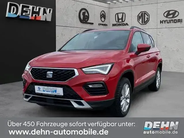 Usado Seat Ateca Style 150 CV (110 kW) 2021 Rojo SUV