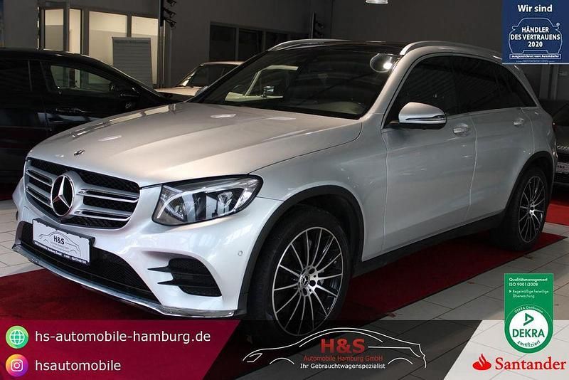 Iridiumsilber lack Gebraucht 2016 Mercedes GLC220 AMG line SUV | 25.900 € (Etwas zu teuer) - Bild 1/4