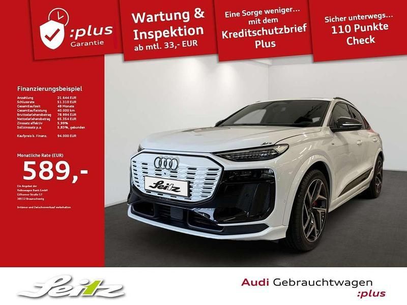 Gletscherweiss metallic Gebraucht 2025 Audi Q6 Sportback e-tron Sport SUV | 94.000 € - Bild 1/2