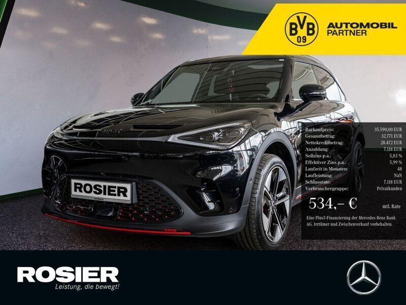 Schwarz / meta black Gebraucht 2023 Smart #1 Brabus SUV | 36.845 € (Fairer Preis) - Bild 1/4