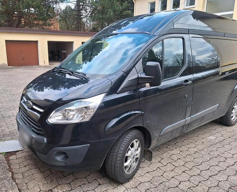 Second-hand Ford Transit Custom 155 CP (114 kW) 2014 Negru Monovolum